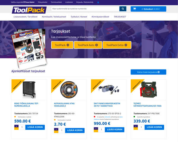 ToolPack verkkokauppa