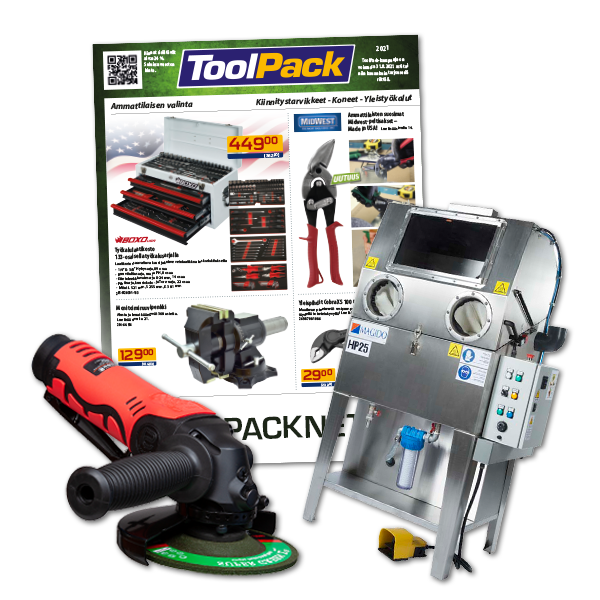 ToolPack työkalut ammattilaislaatuisena ammattilaisille.