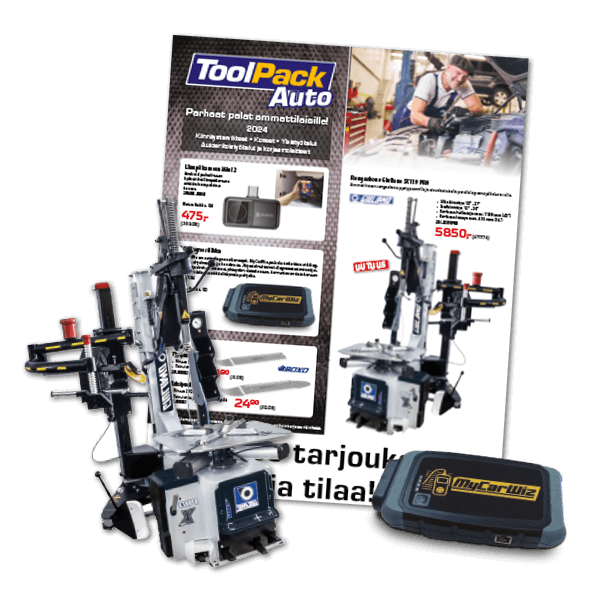 ToolPack Auto palvelee autoalan ja korjaamoiden ammattilaisia. Kattava valikoima korjaamotyökalut ja korjaamolaitteet.